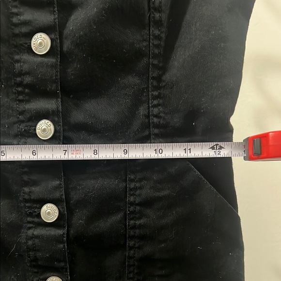 Divided H & M Black Square Neck Bodycon Mini Dress - Picture 5 of 10